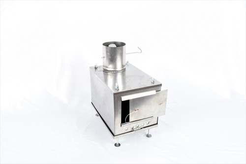 Cub Titanium Wood Stove & Stovepipe