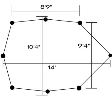 Twilight Footprint dimensions