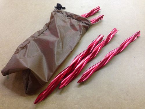Twisted Aluminum Stakes (6 pack)