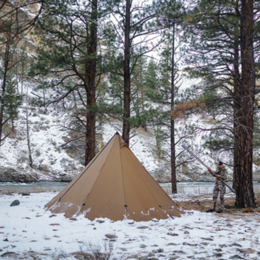 8 person winter camp