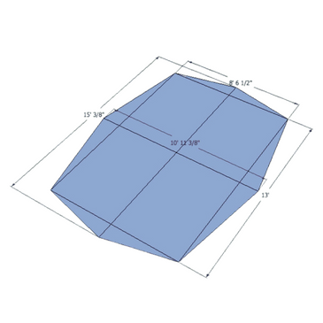 Redcliff light footprint diagram 