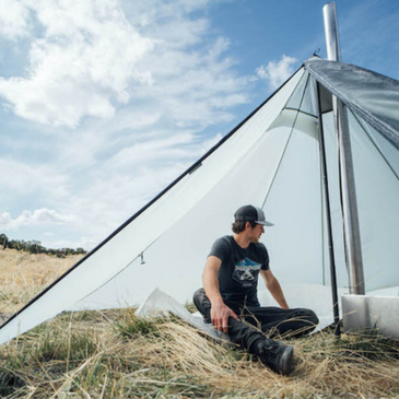 Cimarron light hot tent interior
