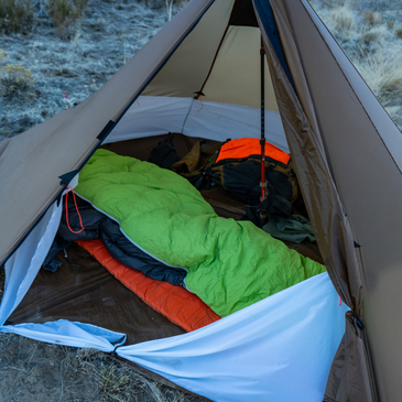 Silvertip 2 person tent with floor