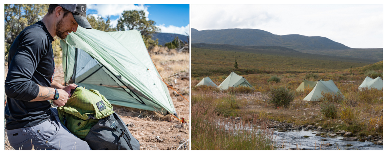 Trekking Pole Tents
