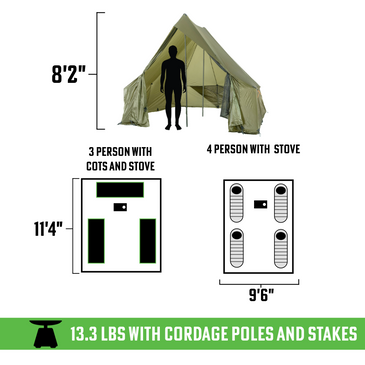 Courthouse 3p (sized for cots*)