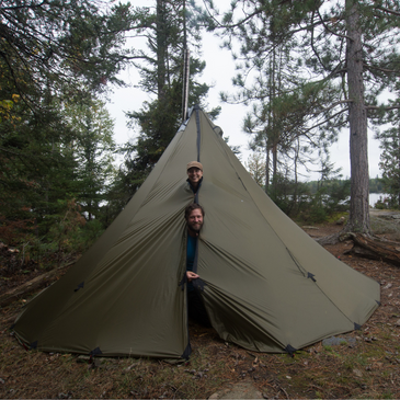 8 person Tipi Olive Green