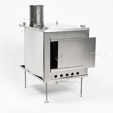 Medium U-Turn Ultralight Tent Stove & Stovepipe